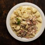 Ñoquis con salsa